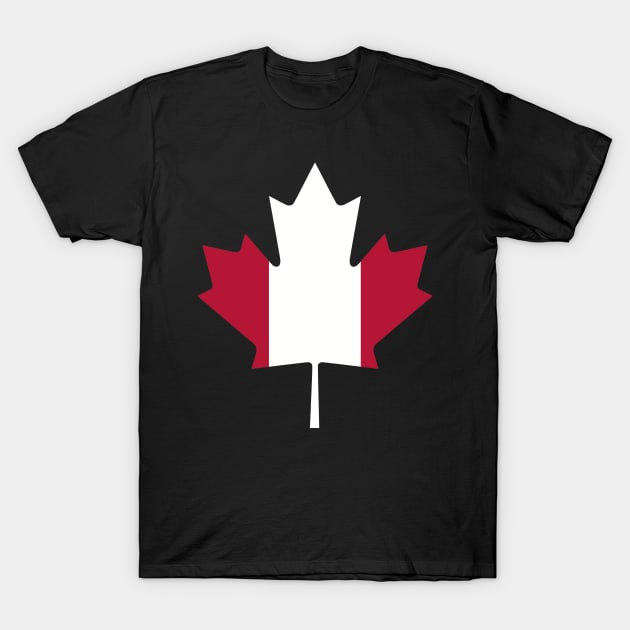 Canada flag maple leaf T-Shirt by Designzz